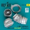 RESKIT RSU32-0179 F-35B Lightning II exhaust nozzle (Short takeoff) for Trumpeter kit (3D printed) 1/32